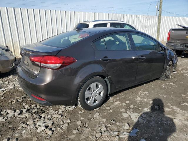 3KPFK4A7XHE137327 - 2017 KIA FORTE LX BLUE photo 3