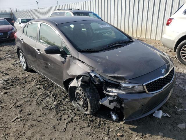 3KPFK4A7XHE137327 - 2017 KIA FORTE LX BLUE photo 4