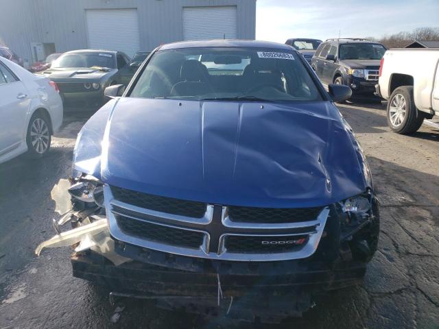 1C3CDZAB4CN252545 - 2012 DODGE AVENGER SE BLUE photo 5