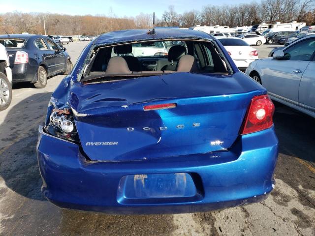 1C3CDZAB4CN252545 - 2012 DODGE AVENGER SE BLUE photo 6