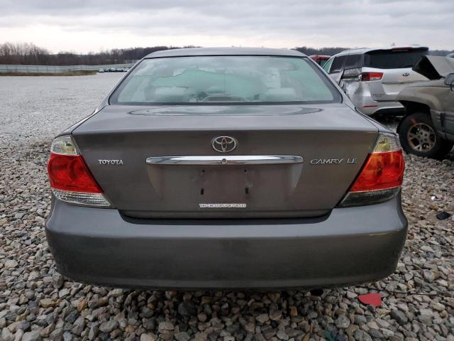 4T1BE30K45U533557 - 2005 TOYOTA CAMRY LE GRAY photo 6