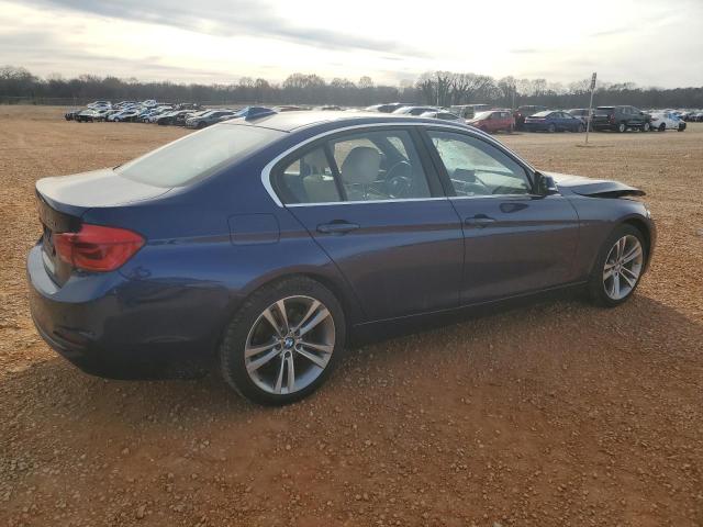 WBA8B9G51HNU49637 - 2017 BMW 330 I BLUE photo 3