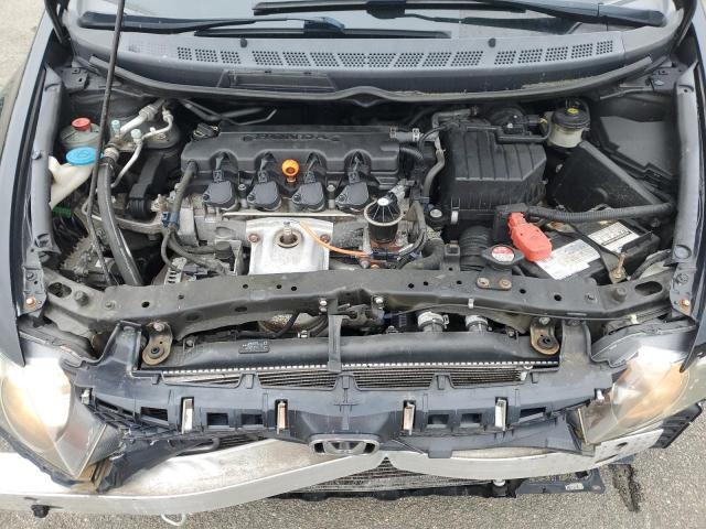 2HGFA16609H325508 - 2009 HONDA CIVIC LX-S BLACK photo 11