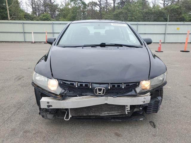 2HGFA16609H325508 - 2009 HONDA CIVIC LX-S BLACK photo 5