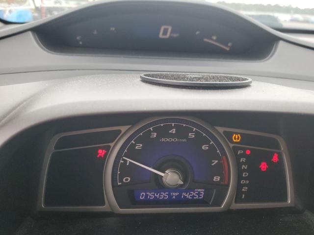 2HGFA16609H325508 - 2009 HONDA CIVIC LX-S BLACK photo 9