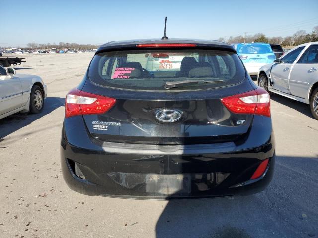 KMHD35LH5GU276499 - 2016 HYUNDAI ELANTRA GT BLACK photo 6