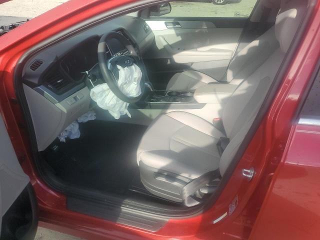 5NPE24AF4KH798146 - 2019 HYUNDAI SONATA SE 红色 照片 7