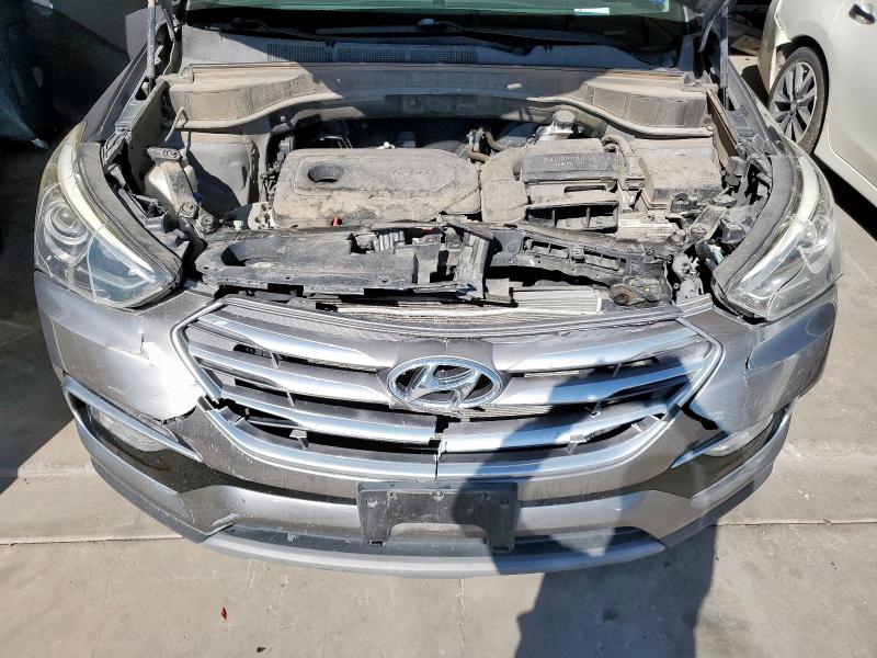 5NMZU3LB2JH101312 - 2018 HYUNDAI SANTA FE S GRAY photo 12