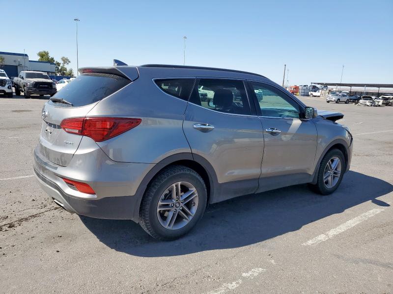 5NMZU3LB2JH101312 - 2018 HYUNDAI SANTA FE S GRAY photo 3