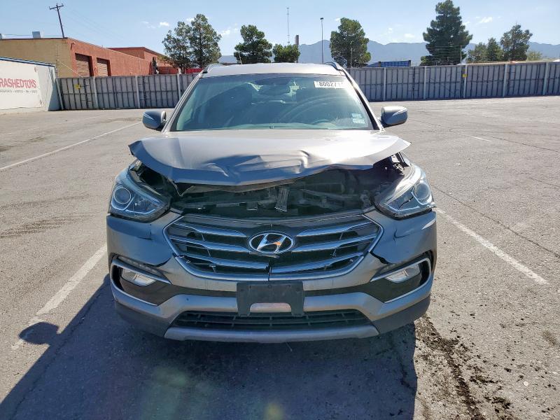5NMZU3LB2JH101312 - 2018 HYUNDAI SANTA FE S GRAY photo 5