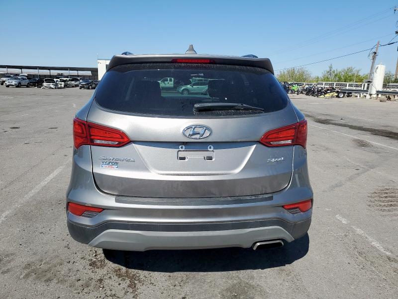 5NMZU3LB2JH101312 - 2018 HYUNDAI SANTA FE S GRAY photo 6