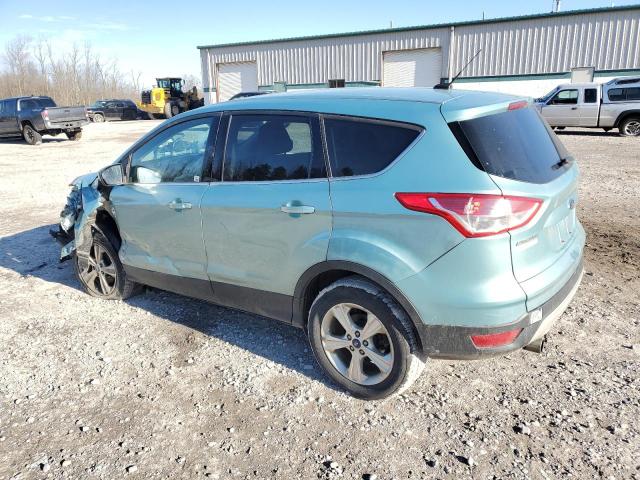 1FMCU0GX9DUB76723 - 2013 FORD ESCAPE SE GREEN photo 2