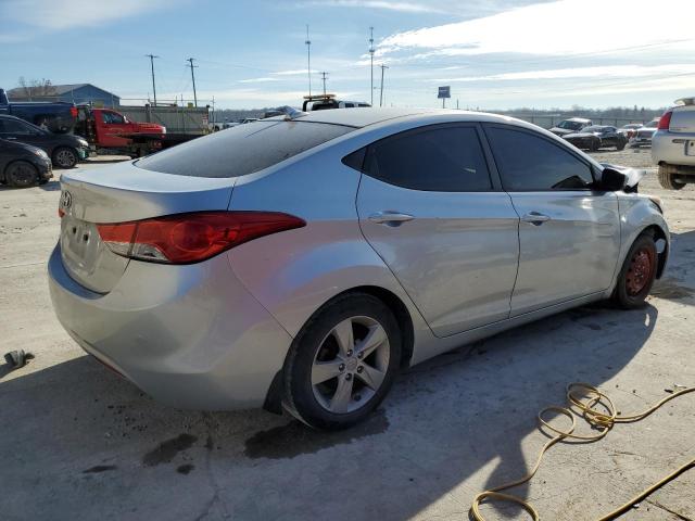 5NPDH4AE8DH274602 - 2013 HYUNDAI ELANTRA GLS SILVER photo 3