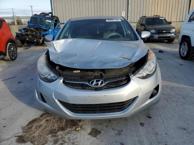 5NPDH4AE8DH274602 - 2013 HYUNDAI ELANTRA GLS SILVER photo 5