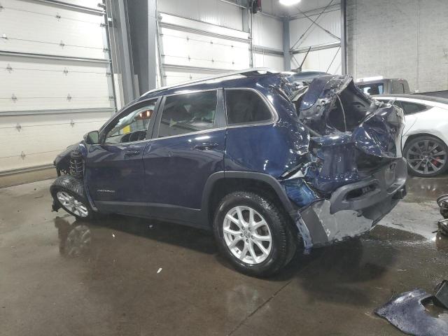 1C4PJMCS9FW589085 - 2015 JEEP CHEROKEE LATITUDE BLUE photo 2