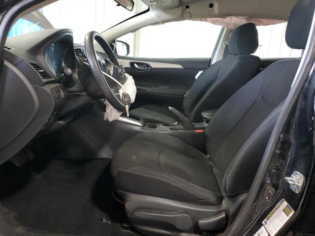 3N1AB7APXKY239215 - 2019 NISSAN SENTRA S BLACK photo 7