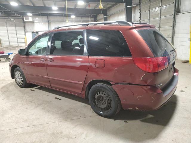 5TDZK23C98S137241 - 2008 TOYOTA SIENNA CE BURGUNDY photo 2