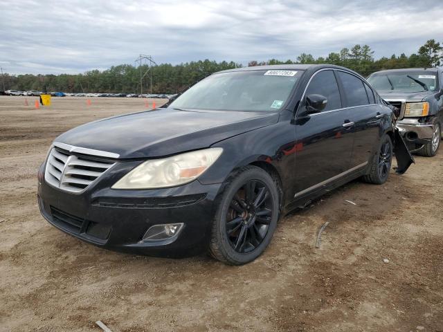 KMHGC4DF9AU080612 - 2010 HYUNDAI GENESIS 4.6L BLACK photo 1