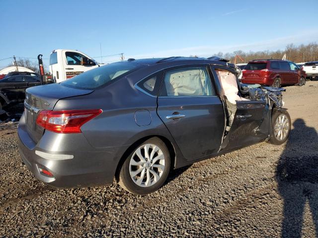 3N1AB7AP7KY363118 - 2019 NISSAN SENTRA S GRAY photo 3