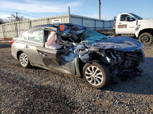 3N1AB7AP7KY363118 - 2019 NISSAN SENTRA S GRAY photo 4