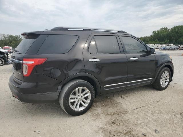 1FM5K7D88DGB19478 - 2013 FORD EXPLORER XLT BLACK photo 3