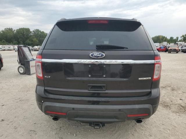 1FM5K7D88DGB19478 - 2013 FORD EXPLORER XLT BLACK photo 6