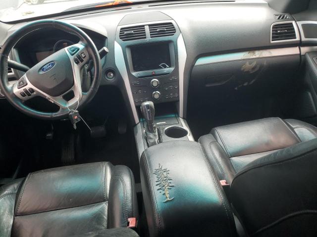 1FM5K7D88DGB19478 - 2013 FORD EXPLORER XLT BLACK photo 8