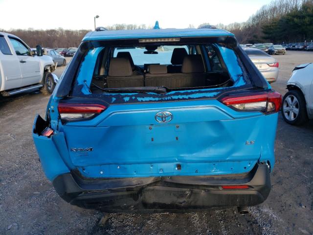 2T3H1RFV4LW061326 - 2020 TOYOTA RAV4 LE BLUE photo 6