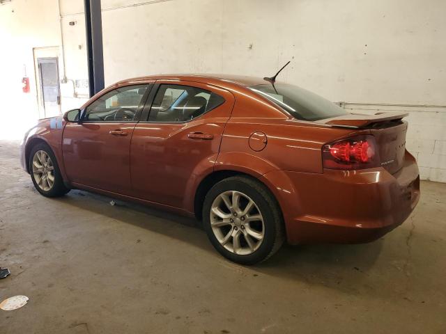 1C3CDZBG1CN182657 - 2012 DODGE AVENGER R/T ORANGE photo 2