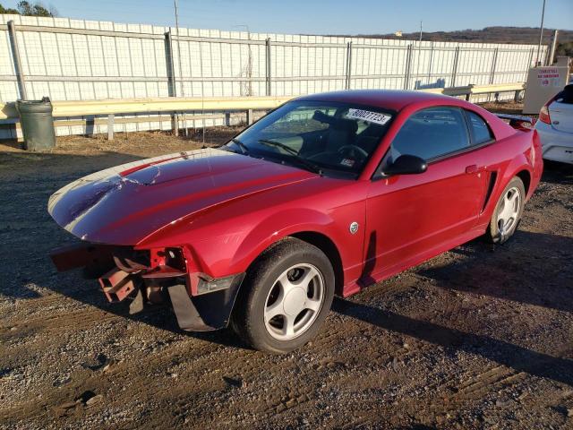 1FAFP40644F193800 - 2004 FORD MUSTANG RED photo 1
