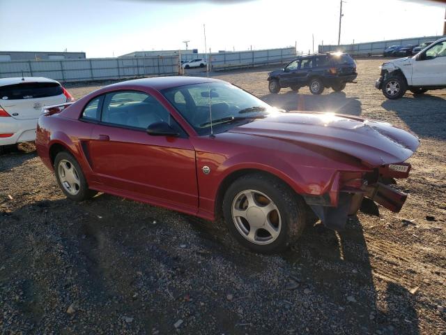 1FAFP40644F193800 - 2004 FORD MUSTANG RED photo 4