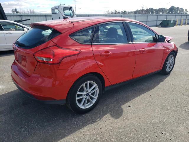 1FADP3K28HL221018 - 2017 FORD FOCUS SE RED photo 3