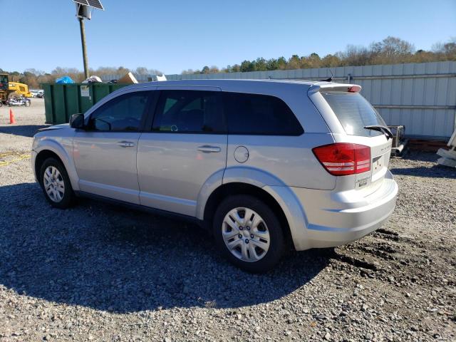 3C4PDCAB3ET237080 - 2014 DODGE JOURNEY SE SILVER photo 2