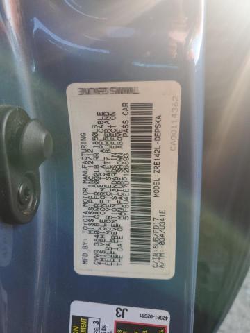 5YFBU4EE7DP126893 - 2013 TOYOTA COROLLA BASE Mavi foto 13