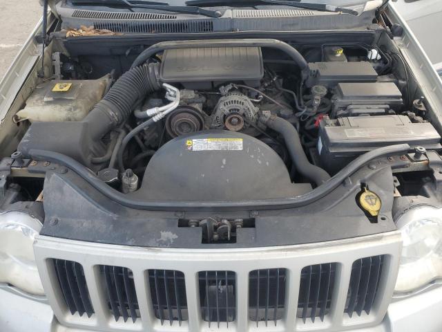 1J8GR48K98C205434 - 2008 JEEP GRAND CHER LAREDO ვერცხლისფერი ფოტო 12