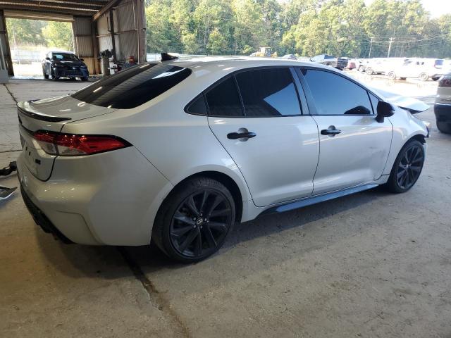 5YFS4MCE7NP127871 - 2022 TOYOTA COROLLA SE SILVER photo 3