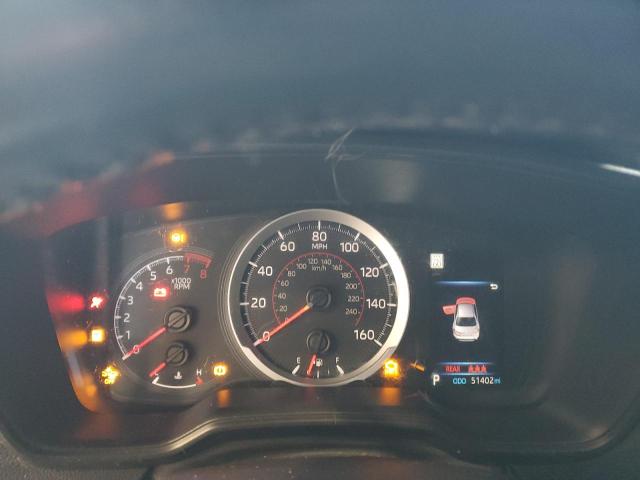 5YFS4MCE7NP127871 - 2022 TOYOTA COROLLA SE SILVER photo 9