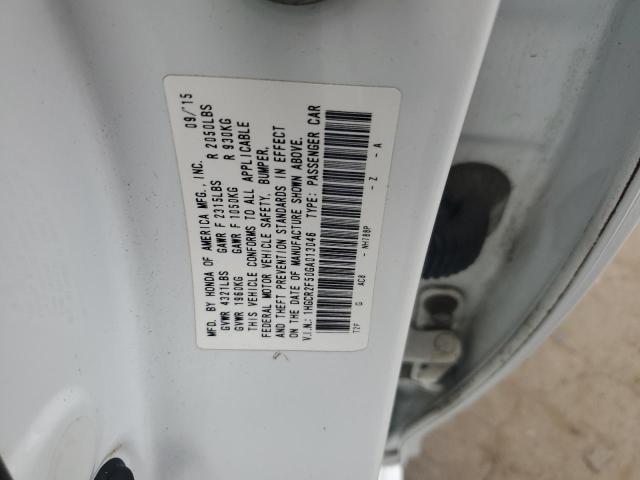 1HGCR2F50GA013046 - 2016 HONDA ACCORD SPORT Ağ foto 12