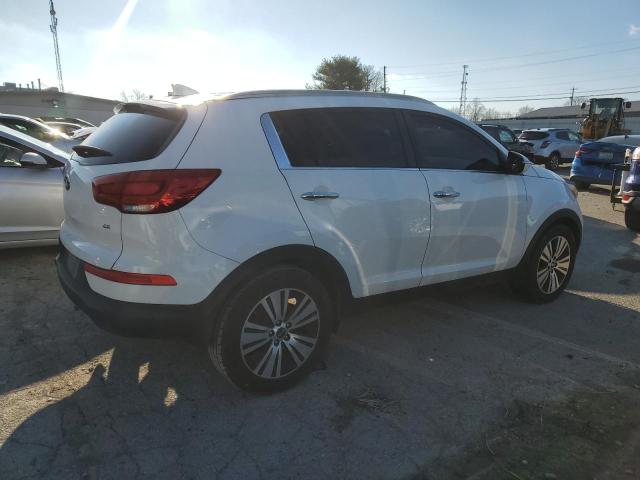 KNDPC3AC4F7784313 - 2015 KIA SPORTAGE EX WHITE photo 3