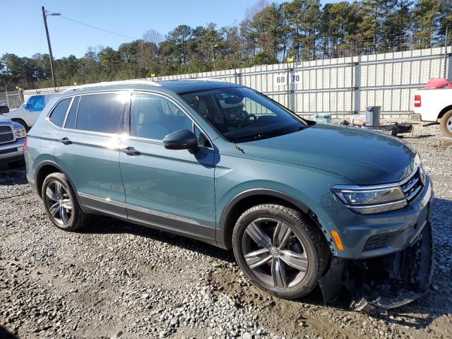 3VV4B7AX6KM117731 - 2019 VOLKSWAGEN TIGUAN SEL PREMIUM TEAL photo 4