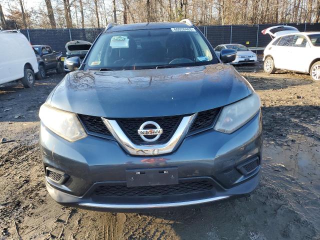 5N1AT2MV4EC793768 - 2014 NISSAN ROGUE S GRAY photo 5