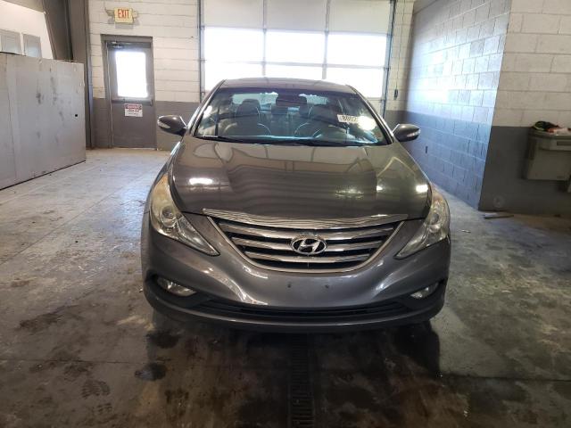 5NPEC4AC8EH841376 - 2014 HYUNDAI SONATA SE GRAY photo 5