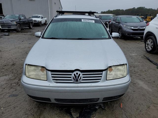 WVWSL61J74W024440 - 2004 VOLKSWAGEN JETTA GLS SILVER photo 5