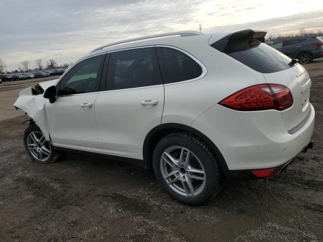 WP1AA2A21CLA00068 - 2012 PORSCHE CAYENNE WHITE photo 2