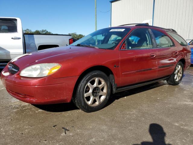 1FAFP582XYG136413 - 2000 FORD TAURUS WAG SE RED photo 1
