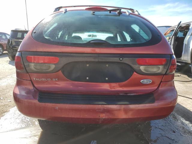 1FAFP582XYG136413 - 2000 FORD TAURUS WAG SE RED photo 6