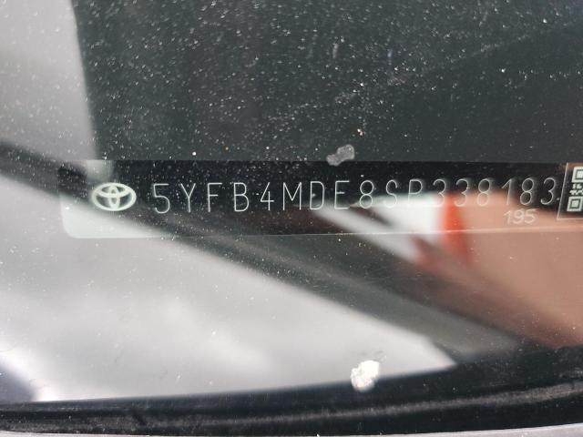 5YFB4MDE8SP338183 - 2025 TOYOTA COROLLA LE 黑色 照片 12