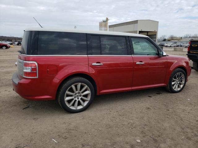 2FMHK6DC4ABA14564 - 2010 FORD FLEX LIMITED BURGUNDY photo 3