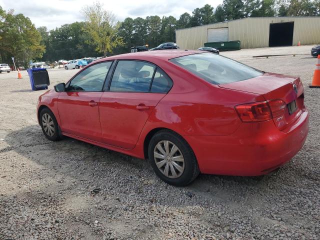 3VW2K7AJ5EM209707 - 2014 VOLKSWAGEN JETTA BASE RED photo 2