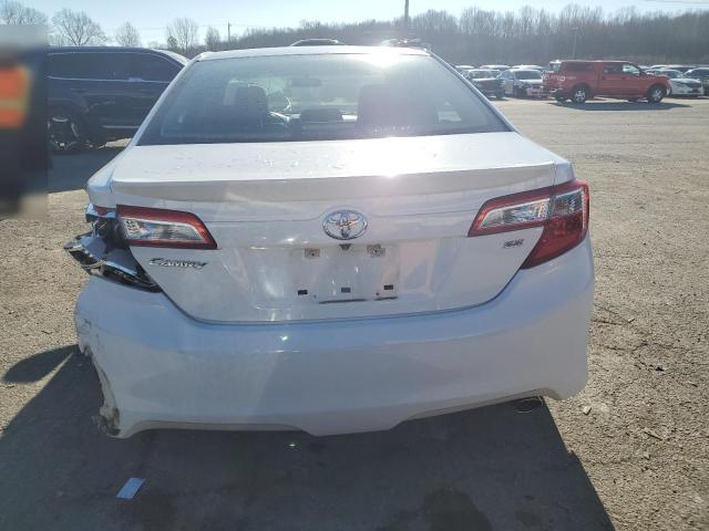 4T1BF1FK9EU326896 - 2014 TOYOTA CAMRY L WHITE photo 6